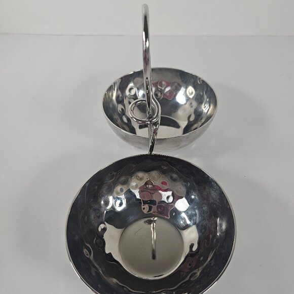 Mary Jurek Opus 2 Bowl Set With Loop Handle Stainless Steel Design Piece - Picture 2 of 12